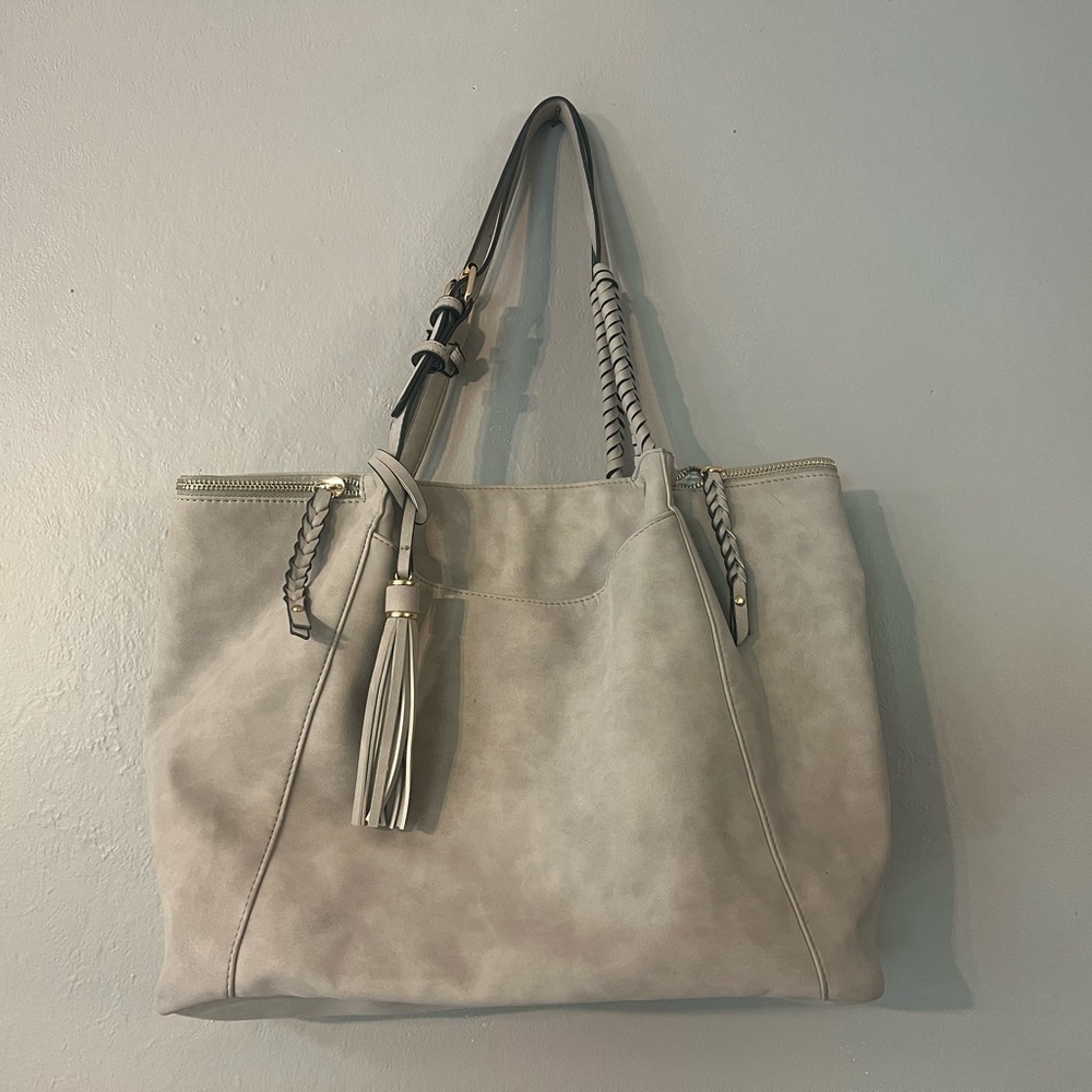 Elegant Gray Tote Bag
